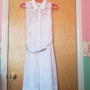 Calvin klien white dress 10